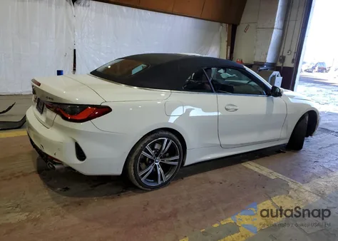 2023 BMW 430Xi из США, поврежденный, VIN WBA43AT03PCL32501